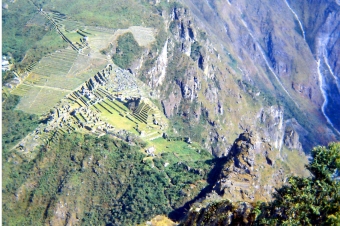PERU, Machu Picchu 1974, Weltkulturerbe der UNESCO